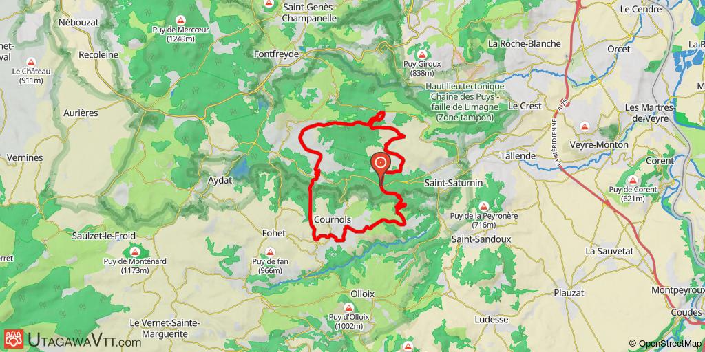 Saint-Saturnin - Randol - Cournols - Rouillas-Haut