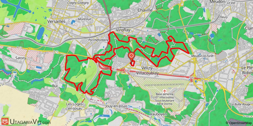 Vélizy : Le Beau Mollet 2016 - 30 km