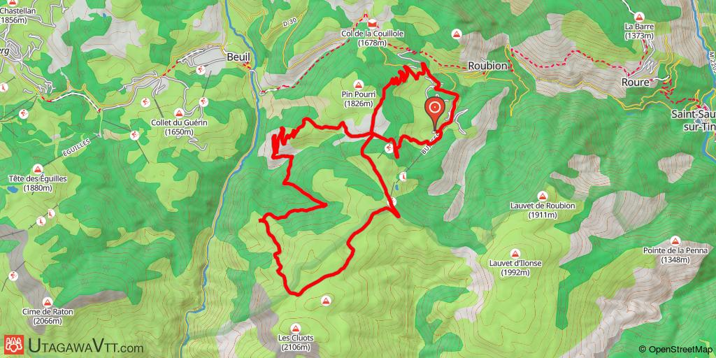 Roubion au pays des loups du Mercantour