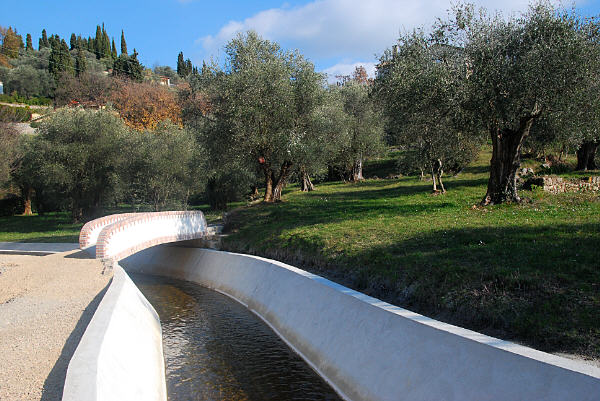 Le canal de La Siagne