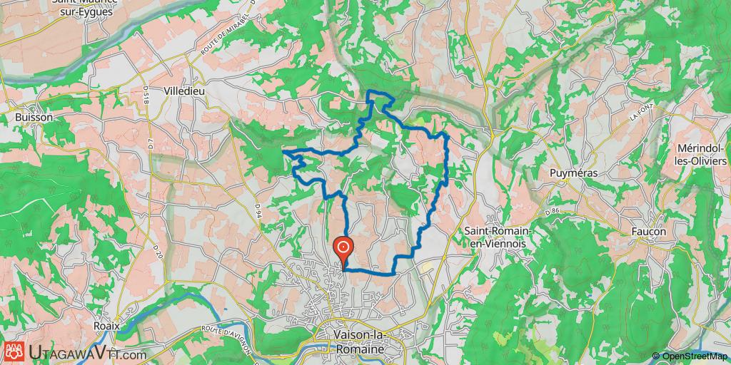 Autour de l'antenne de Villedieu via la Scierie