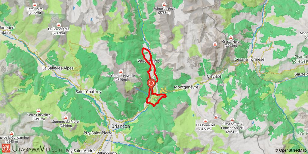 Grand Briançonnais - Parcours N° 44 : Clarée - Durance