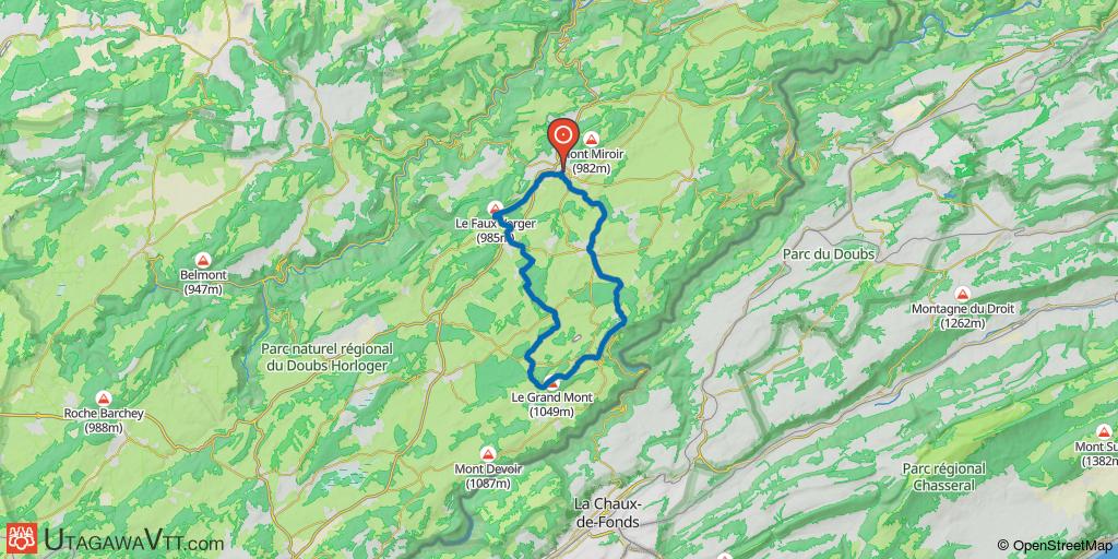 Boucle Maîche - Charquemont - Fournet-Blancheroche