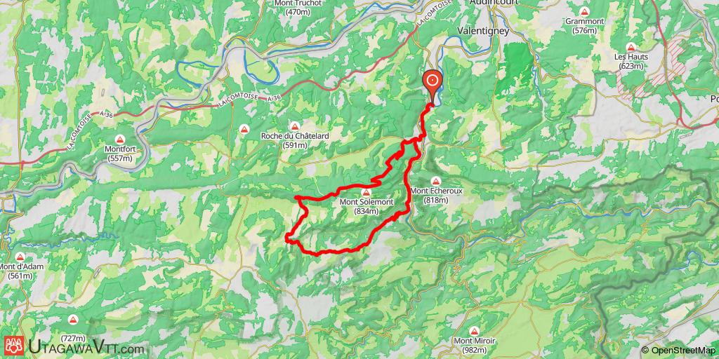 Boucle Bourguignon - Eoliennes - Péseux