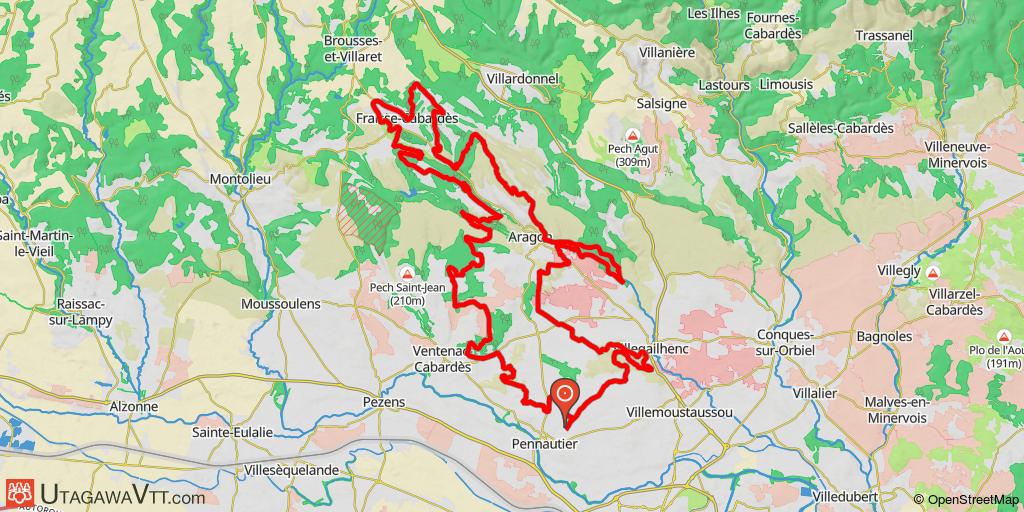 La Canarde 2016 expurgée - 55 km