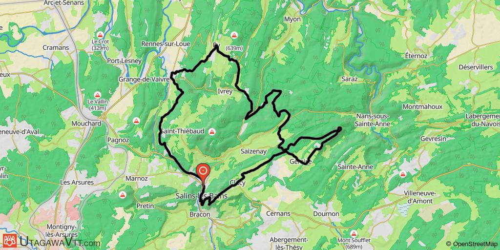 Autour du mont Poupet