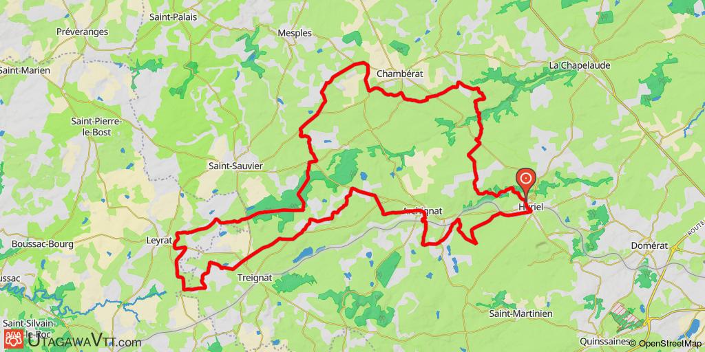 Huriel - Circuit découverte N° 1