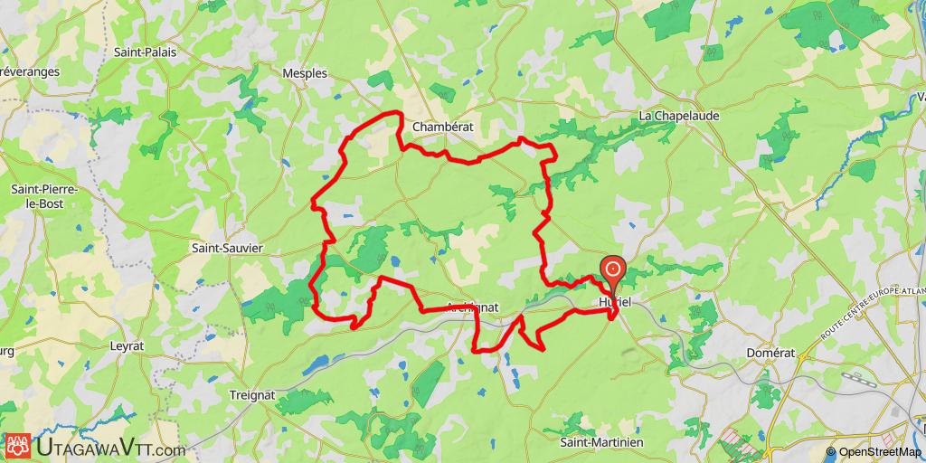 Huriel - Circuit découverte N° 2
