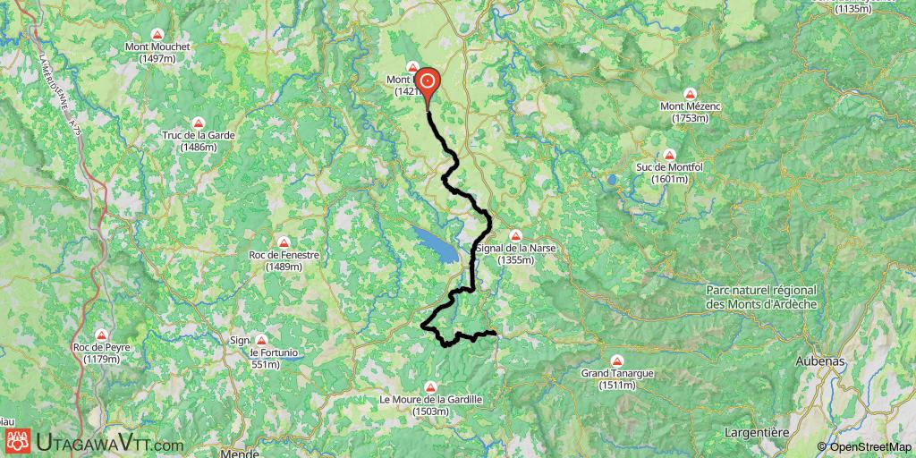 Chemin de Stevenson (GR70) - Etape 2/5 : Le Bouchet Saint Nicolas - Luc