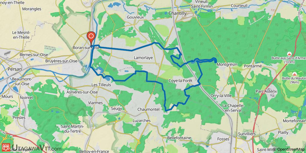 Bois de Bonnet - Forêt de Coye - Forêt de Chantilly - Lys