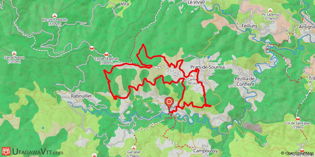 Sournia - Circuit N°2 - Benta Fride