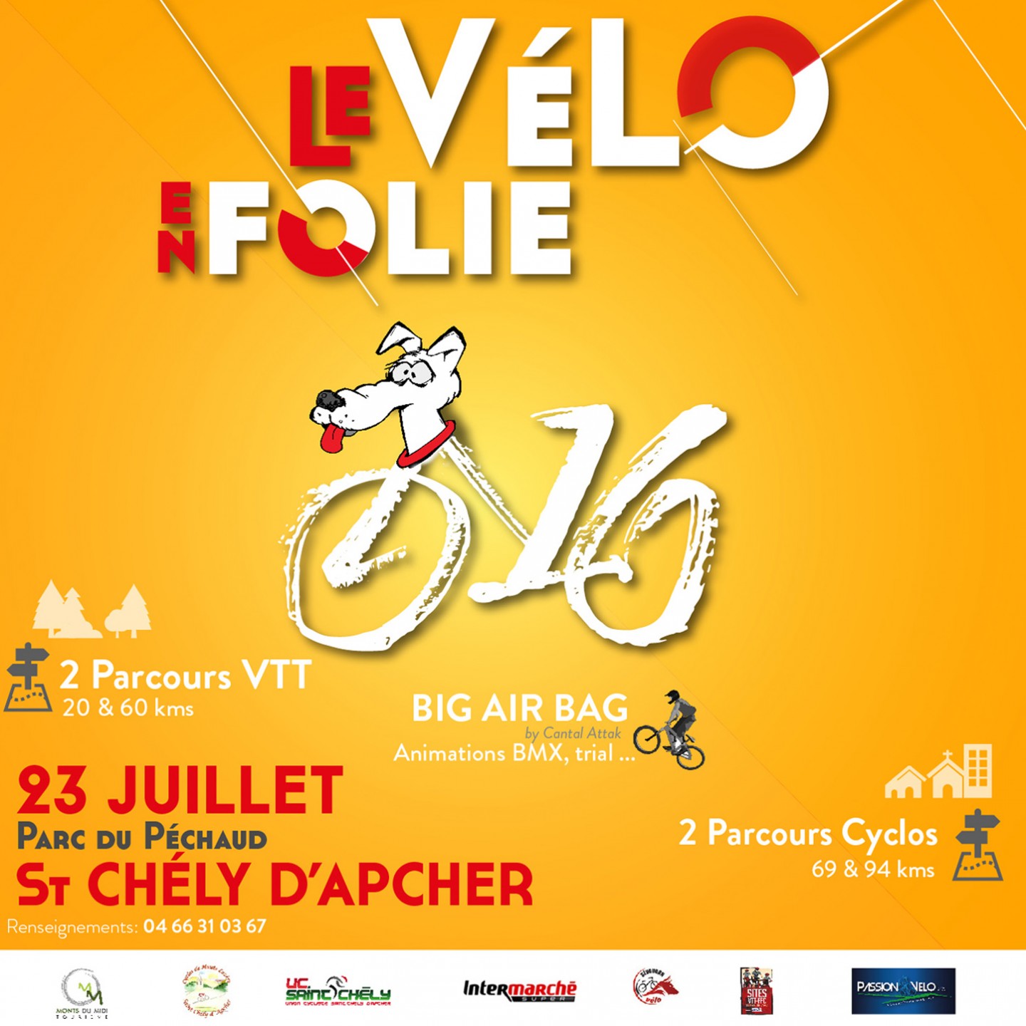 Saint-Chély d'Apcher : Vélo en folie 2016 - Boucle optionnelle 20 km