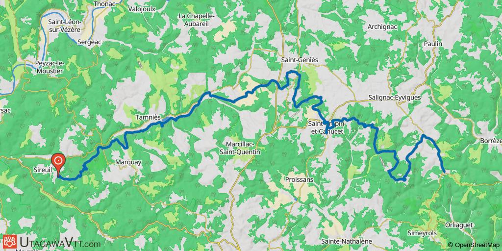 Périple en Dordogne - Etape 4/6 : Sireuil - Eyvigues