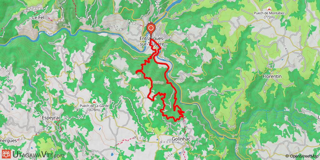 Espace VTT-FFC Gorges Lot et Truyère - Circuit 6 : Au départ des sources