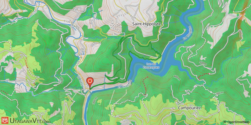 Espace VTT-FFC Gorges Lot et Truyère - Circuit 11 : Izaguette