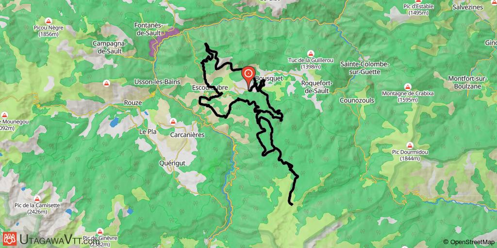 Sur les pistes d'Escouloubre