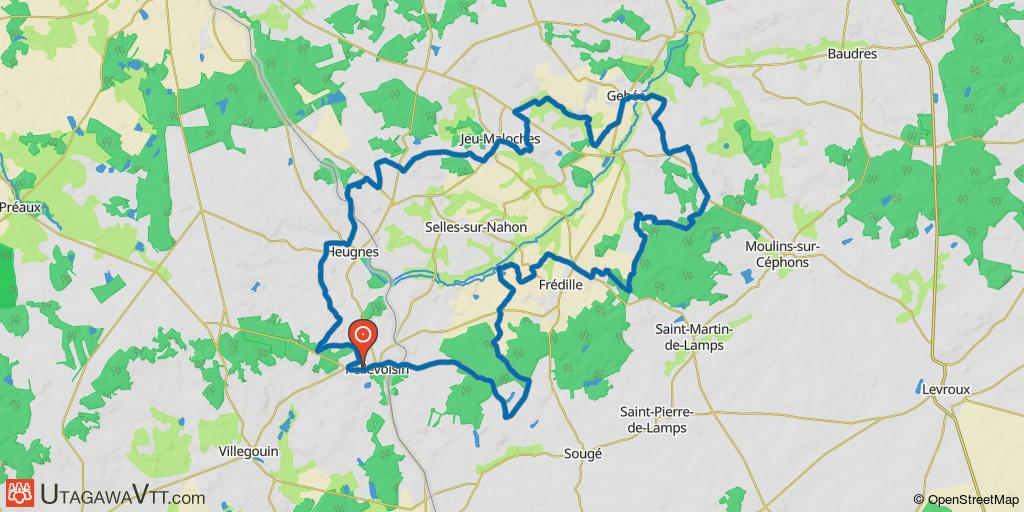 Randonnée de Pellevoisin 2016 - 46 km
