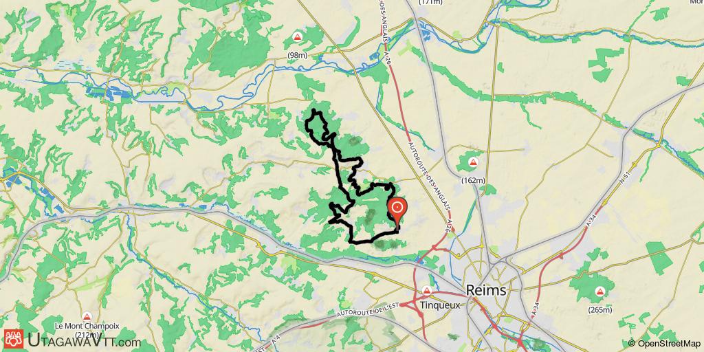 Merfy - Massif de St Thierry