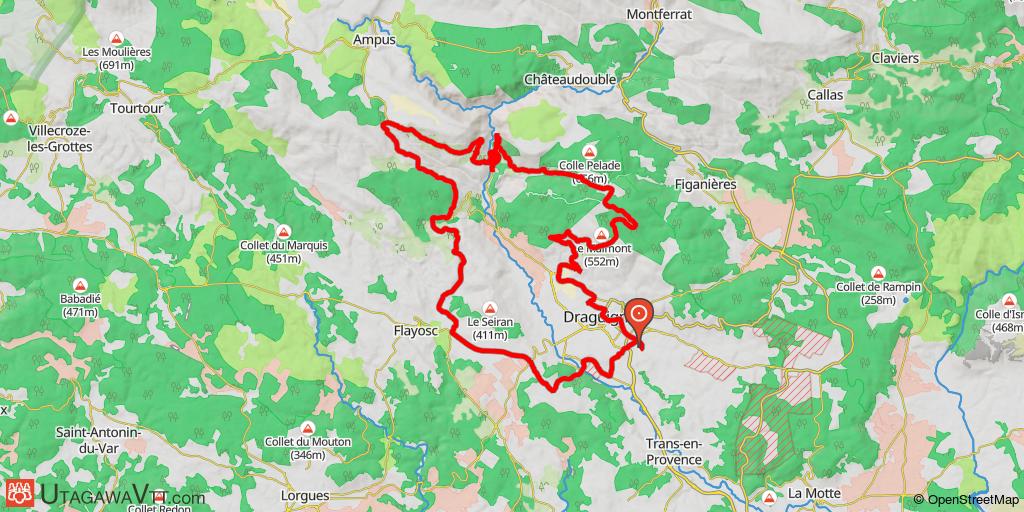 Draguignan - Malmont - Voie romaine