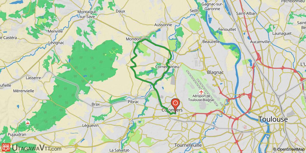 Colomiers - Circuit N°5:  Pont St Jean