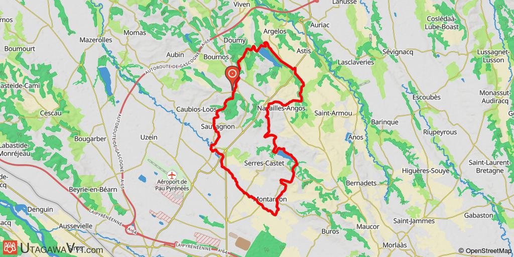 Tour du Luy de Béarn - Itinéraire 10