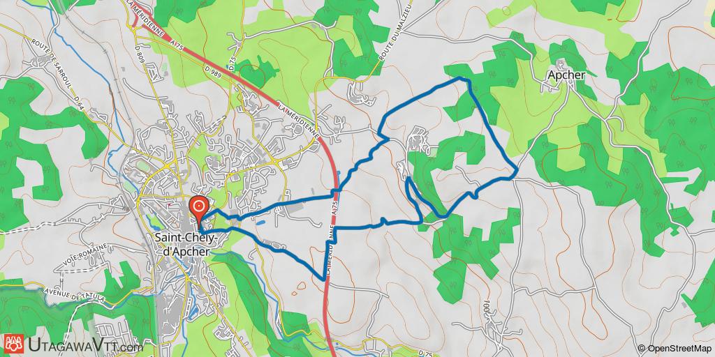 Site VTT-FFC Monts du Midi - Circuit N° 2