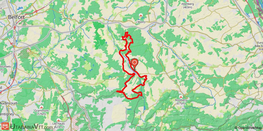 Champs, forêts et étangs du pays seppois