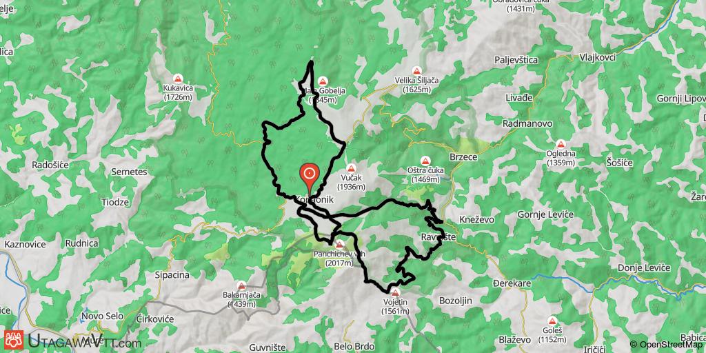 MTB Half marathon - Tri Strane Kopaonika