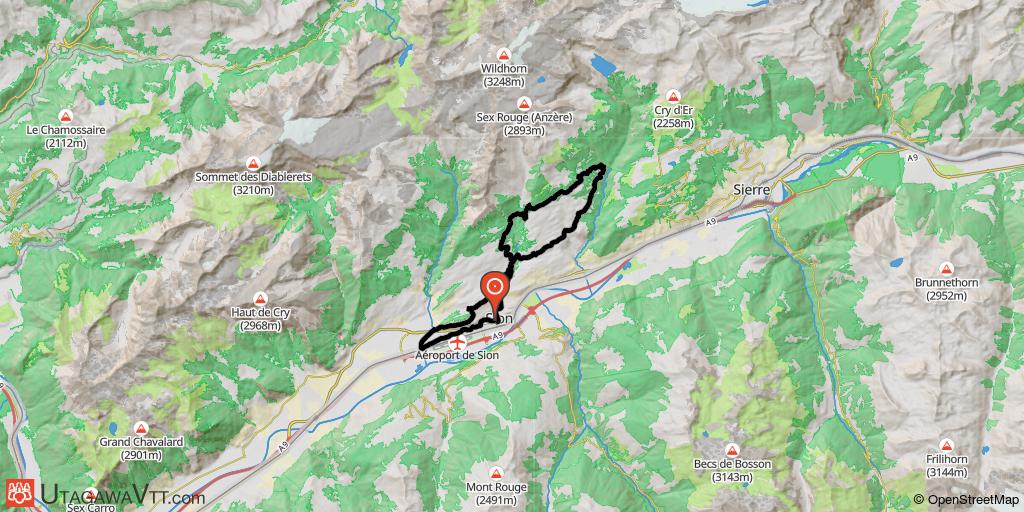 Sion - Tour de l'Adret