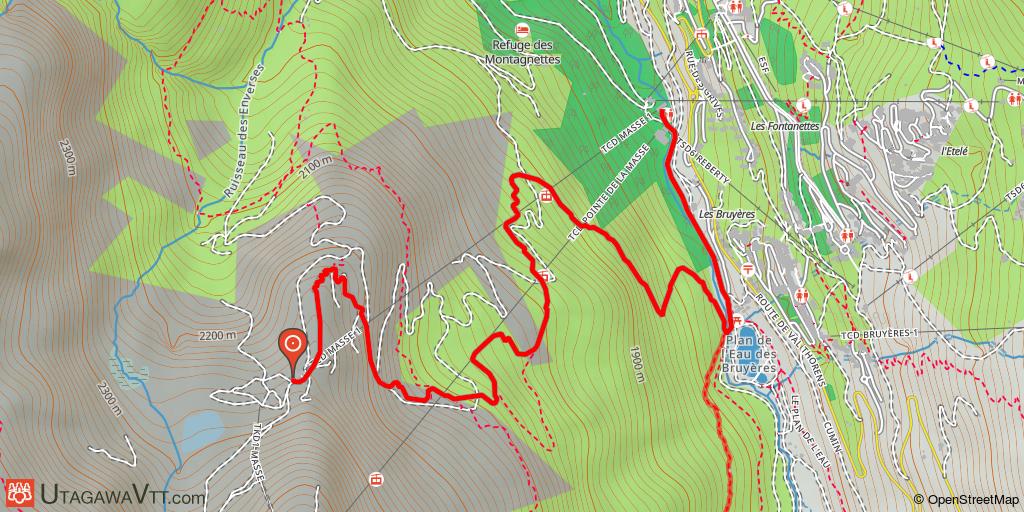 Espace VTT-FFC Vallée des Belleville - Parcours E4 : La Masse