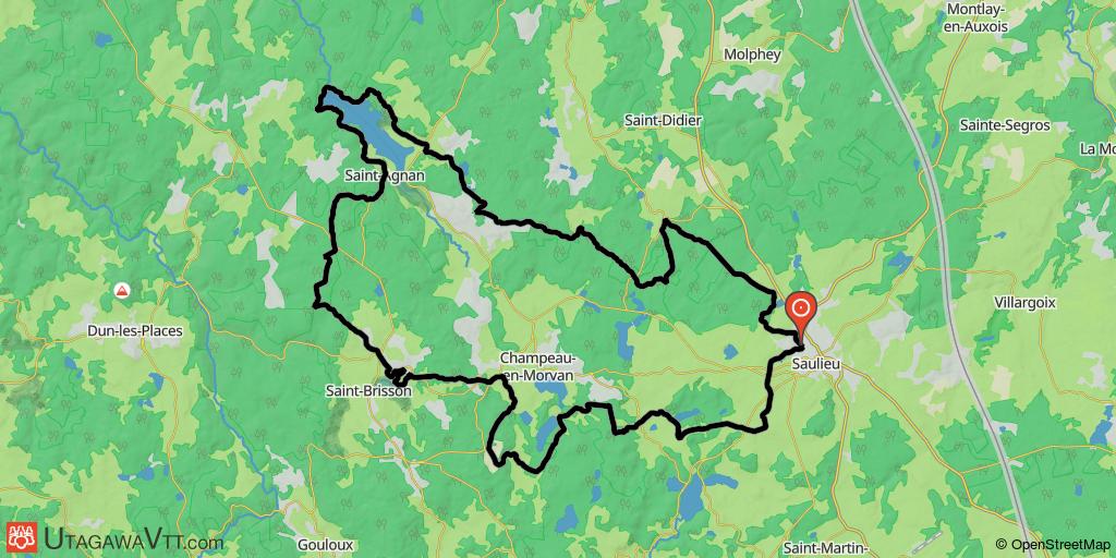 Longue randonnée dans le Morvan