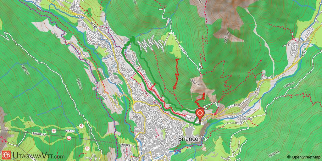 Grand Briançonnais - Parcours N°51 : Le chemin des fontaines