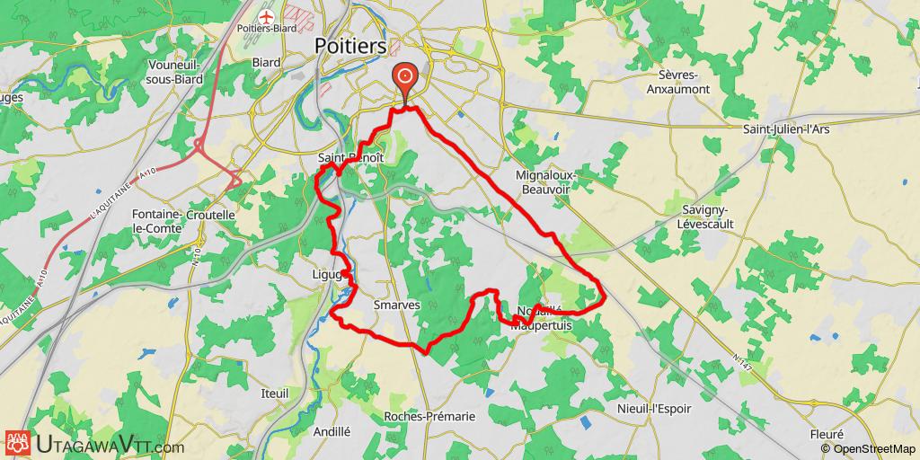 Boucle du Clain et Bois de Saint Pierre