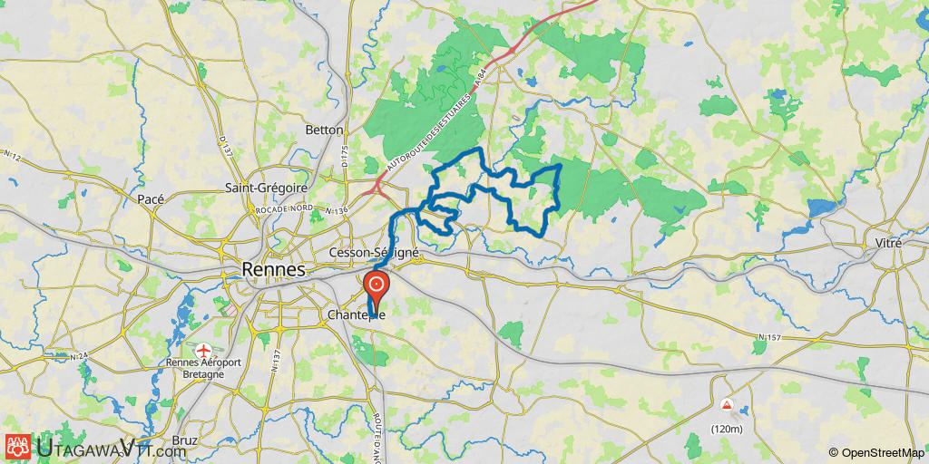 Rando Chantepie 2016 - 52 km