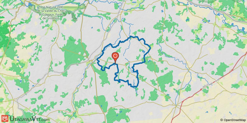 Randonnée de Poulaines 2016 - 52 km