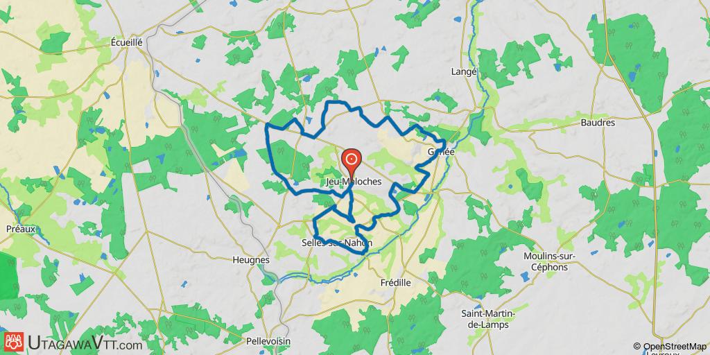 Randonnée de Jeu-Maloches 2016 - 30 km