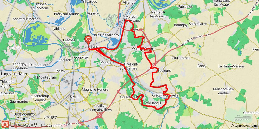 Randonnée d'Esbly 2016 - 42 km