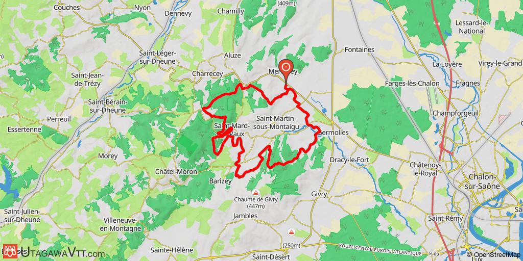 Rando de Mercurey - 30 km