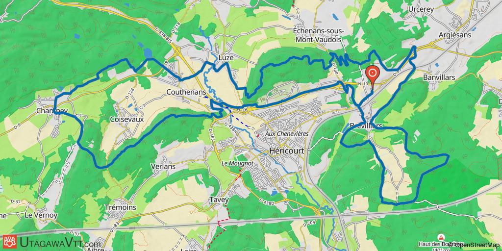 Randonnée d'Héricourt 2016 - 42 km