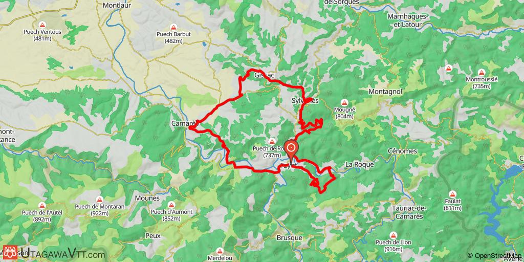 Forêts de Fayet et rougier de Camarès