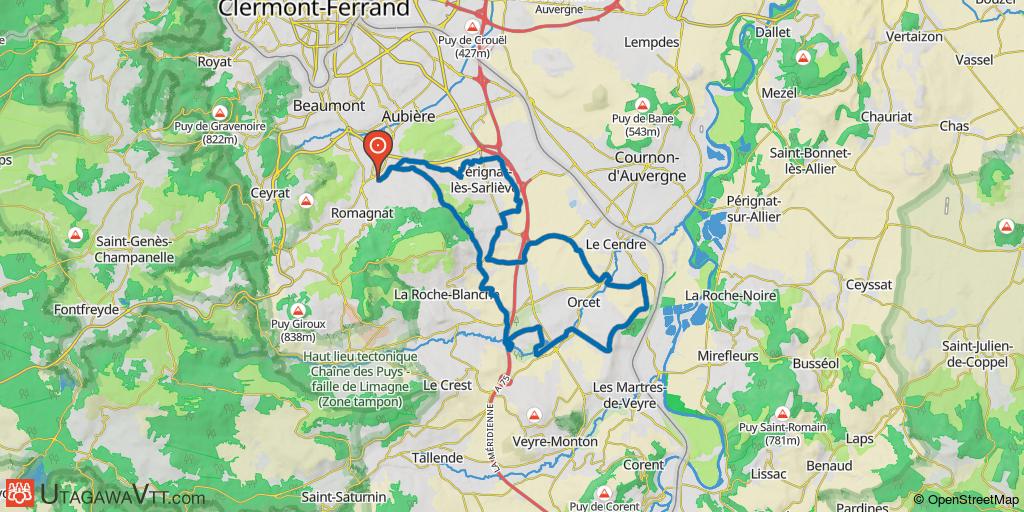 Virades de l'Espoir de Romagnat 2016 - 28 km