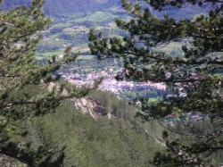 Dans la montée au col de Beauvoisin