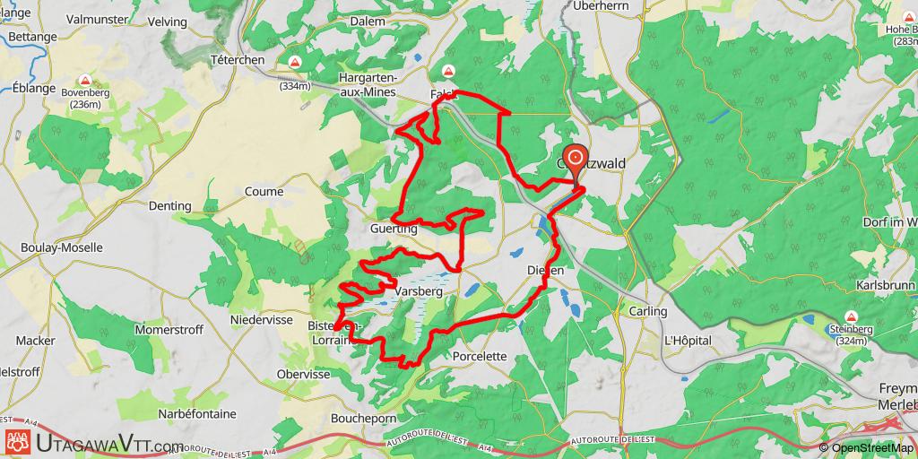 La Ronde de la Communauté des Communes du Warndt - 40 km