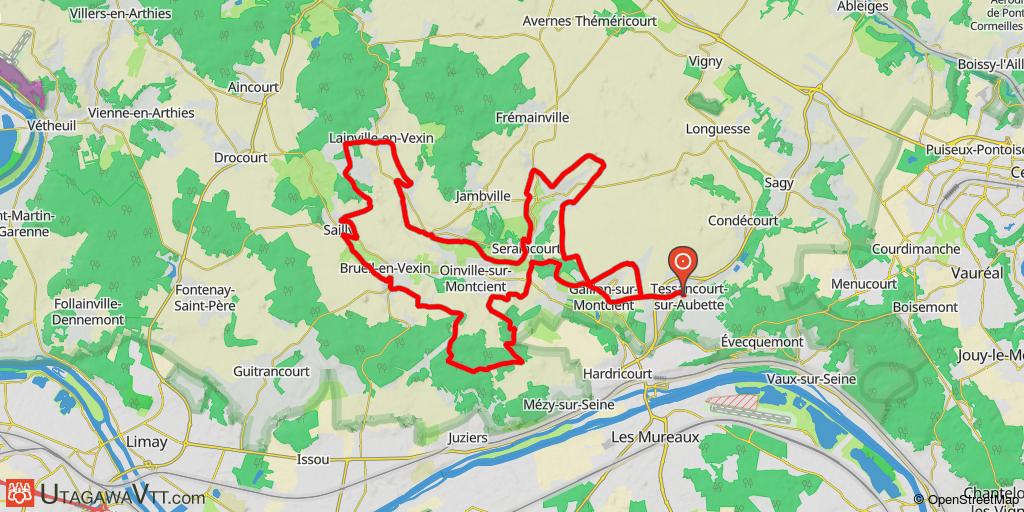 Randonnée 2007 du PNR du Vexin français – 40 km