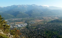 Vue depuis château Nardent