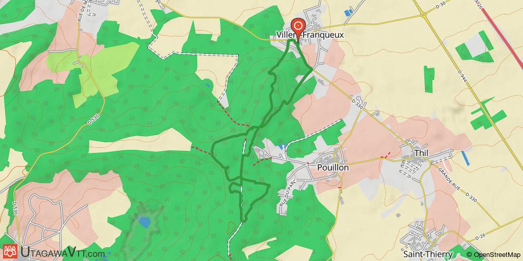 Bois de Pouillon - Villers-Franqueux