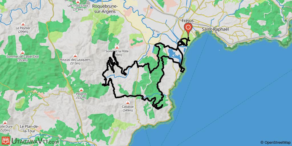 Roc d'Azur 2016 - 56 km