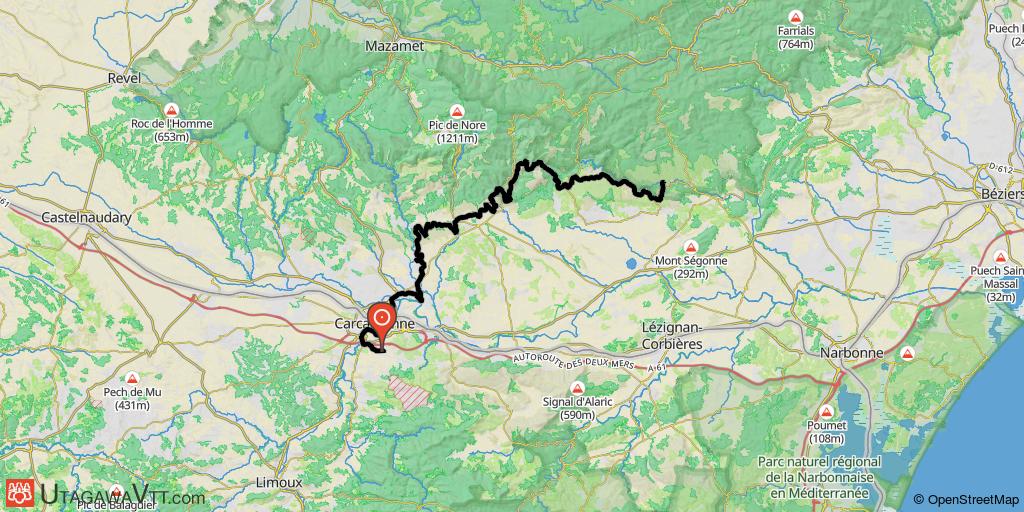 Raid de Cazilhac au Salagou - Cazilhac - Minerve (Etape 1/3)