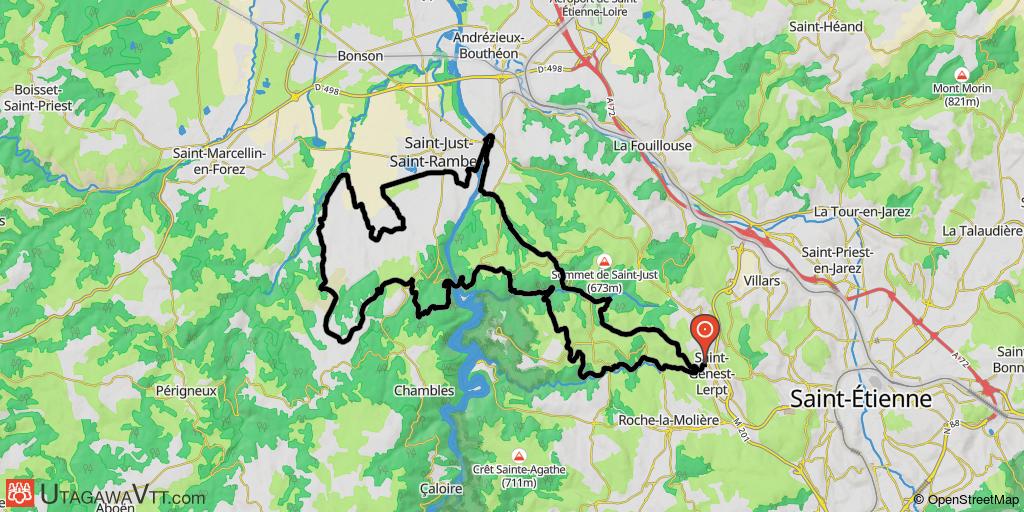 Randonnées d'automne 2016 à Saint-Genest-Lerpt - 45 km