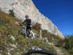 départ sur le chemin du périmètre